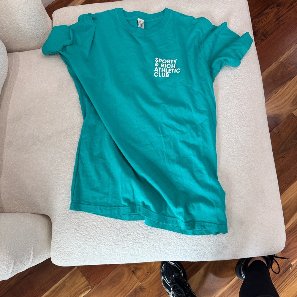 Sporty & Rich Kids Turquoise Tee